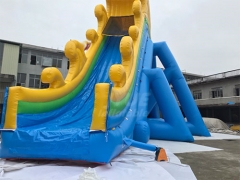 Giant Blow Up Water Slide Water Play Inflatable Lake Slide
