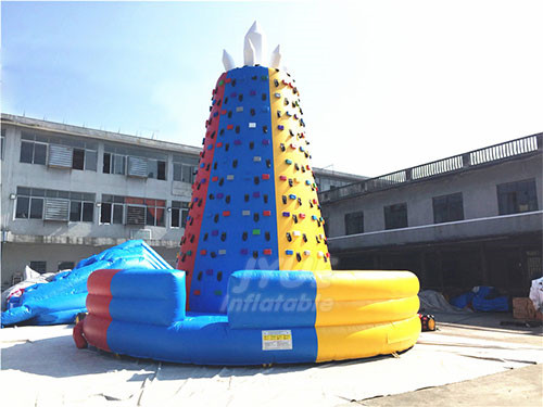 Giant Rocket Adults Climbing Wall Inflatable For Climber Sports