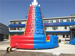 Giant Rocket Adults Climbing Wall Inflatable For Climber Sports