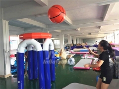 Commercial Inflatable Basketball Sports Challenge Inflatable Basketball Hoop Game