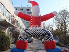 Inflatable Standing Santa Claus For Christmas Decoration