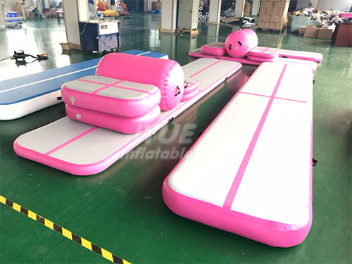 Gymnastics Air Floor Inflatable Gymnastics Air Tumbling Track Inflatable Air Track For Sale