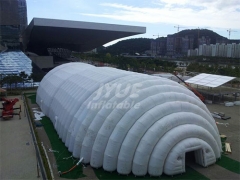 White Giant Inflatable Seashell Tent