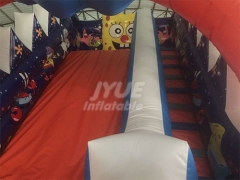 New Design Inflatable Games SpongeBob Inflatable Slide For Kids