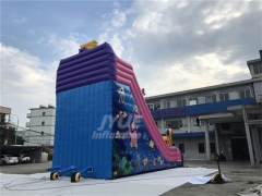 Commerical Big Inflatable Spongebob Slide For Sale