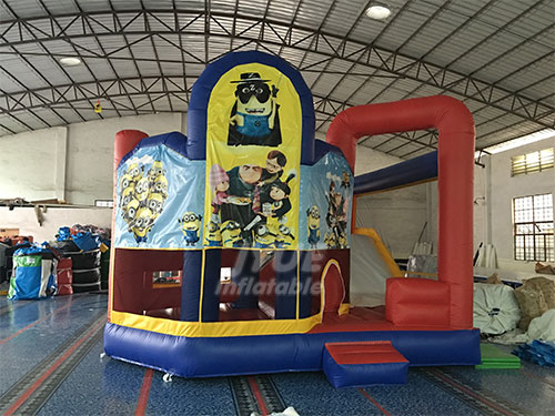 Minions Castle Combo Bounce House Combo Jumper For Sale