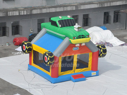 Blow Up Tractor Inflatable Jump House Party Bouncers For Sale