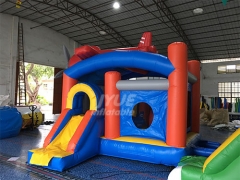 Airplane Jumper Slide Combo Commercial Bounce House Combo