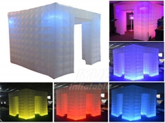 Inflatable Photo Booth LED Light Inflatable Cube Tent