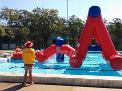 Inflatable Adult Water Obstacle Course For Swimming Pool