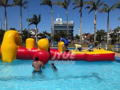 Inflatable Adult Water Obstacle Course For Swimming Pool