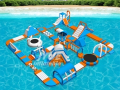 commercial large obstacle course aqua adult and kids floating big inflatable floating water park for sale
