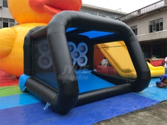 Interactive Inflatable Shooting Games Combi Sport Arena With IPS System