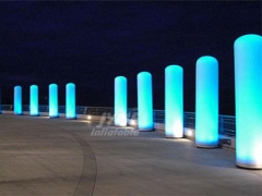 LED Inflatable Pillar Light Column Tube For Advertising