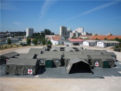 Custom Size Outdoor Inflatable Medical Tent With Adjustable Door For Civil And Military Aviation