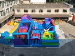 Factory Price Durable Funny Children Adults Large Indoor Inflatable Playground Theme Park Center