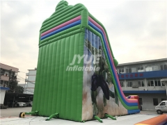 Colorful Inflatable Dry Slide Bouncy House Commercial Grade Kids Inflatable Slide