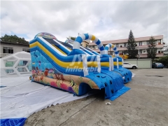 Seaworld Inflatable Slide For Inground Pool