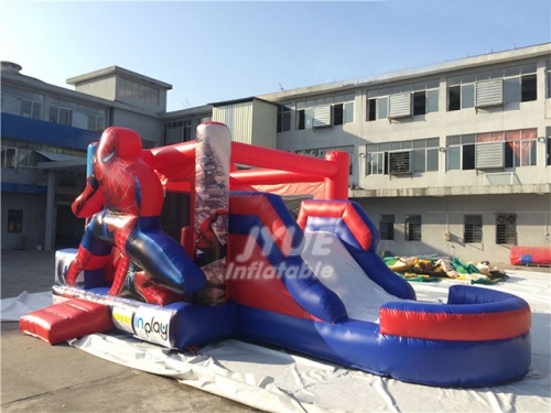 water moon commercial moonwalk jumper bouncy SpiderMan inflatable jumper combo