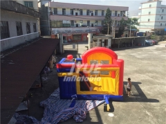Commercial Grade PVC Tarp inflatable bouncer castle combo slide