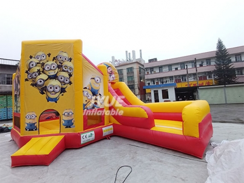 Jumping castle jump bouncer Minions inflatable water slides bounce house combos