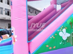 New design bouncer Slide Peppa Pig inflatable bouncers combo