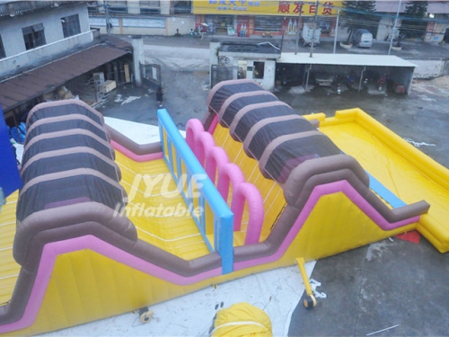 inflatable game jumper air bounce giant inflatable obstacle course