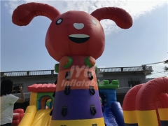 CE certificate china manufaturer elephant outdoor kids playground inflatable