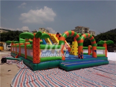 high quality fun city Titanic inflatable playground for sale