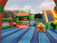 high quality fun city Titanic inflatable playground for sale