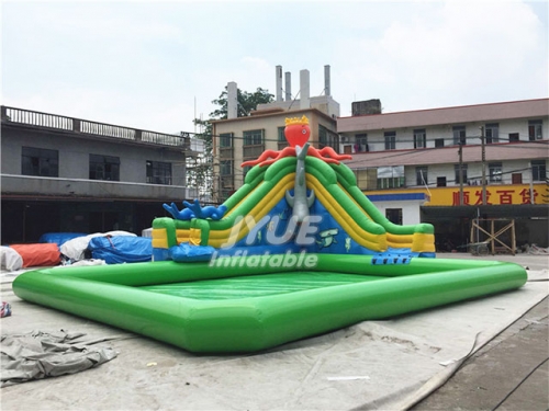 octopus Inflatable Water Park on Land with Factory Price for Outdoor Kids N Adults Water Activities Above Ground