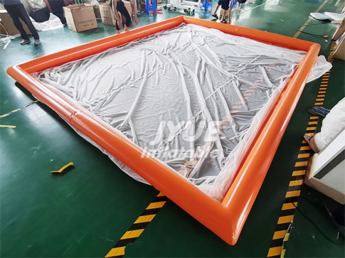 Summer PVC Tube Inflatable Jellyfish Yacht Pool Inflatable Sea Swimming Pool with Net