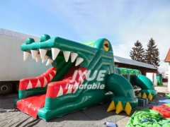 crocodile inflatable water slide Jyue-IWS-028