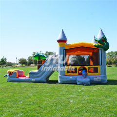 dinosaur bounce house with slide Jyue-IC-080
