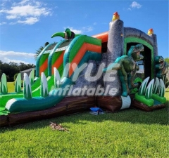 dinosaur bouncy castle with slide Jyue-IC-065