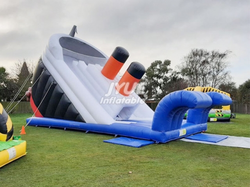 titanic inflatable slide Jyue-IWS-004