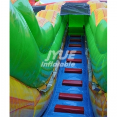 palm tree bounce house with slide Jyue-IC-083