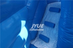 frozen bouncy castle with slide Jyue-IC-086