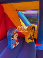 paw patrol bouncy castle with slide Jyue-IC-088