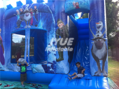 frozen bounce house with slide Jyue-IC-087