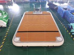 Factory Price Inflatable Deck Floating Dock in Water Sports Inflatable Water Platform