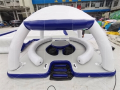 Hot Selling Water Playing Inflatable Floating Island Party Banas Aqua Water Banas Inflatable Party Park