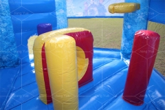 frozen bouncy castle with slide Jyue-IC-086