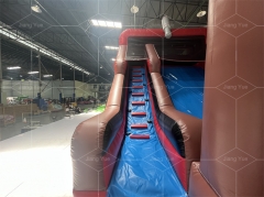 Commercial PVC Sailboat Double Slide Large Outdoor Inflatable Swimming Pool Slide Adult or Children's Slide