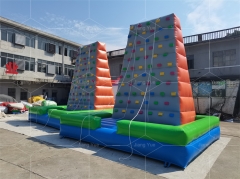 Outdoor Party Commercial Inflatable Climbing Walls Kids and Adults Bouncy Game Inflatable Sport