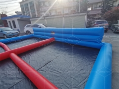 Outdoor Inflatable Zorb Ball Track Hamster Ball Race Track for Adult Game