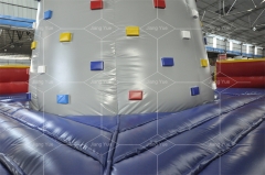 Outdoor Party Rentals Giant Inflatable Games Kids Inflatable Rock Climbing Wall for Sale