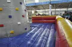 Outdoor Party Rentals Giant Inflatable Games Kids Inflatable Rock Climbing Wall for Sale