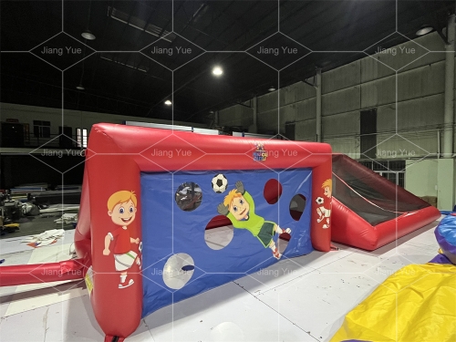 Hot Sale Inflatable Football goal Practice Soccer Goal Set for Kids Children