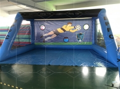0.55mm PVC Tarpaulin Inflatable Soccer Goal Set for Football Kick Shooting Game & Penalty Shootout